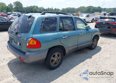 2003 Hyundai Santa Fe Gls/Lx z USA, uszkodzony, nr VIN KM8SC73DX3U476918